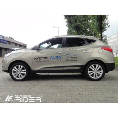 Молдинги на двери Hyundai ix35 — (SV) 2010 — 2015