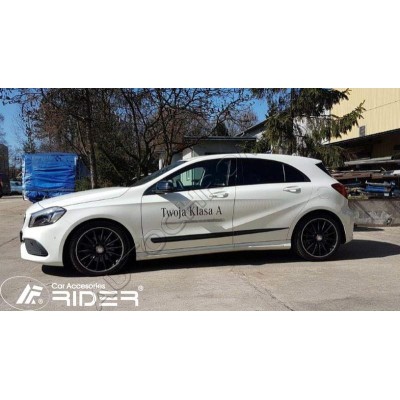 Молдинги на двери Mercedes A-klass (HB) 2013-2018