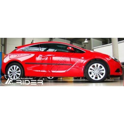 Молдинги на двери Opel Astra IV Gtc — (HB) 2012