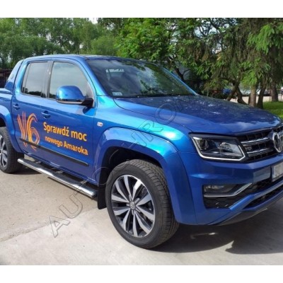 Молдинги на двери Volkswagen Amarok- (SV) 2016