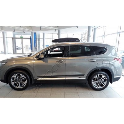 Молдинги на двери  Hyundai Santa Fe — (SV) 2019