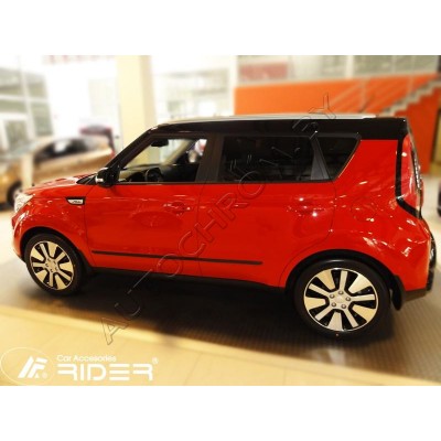 Молдинги на двери  Kia Soul II — (HB) 2013 — 2018