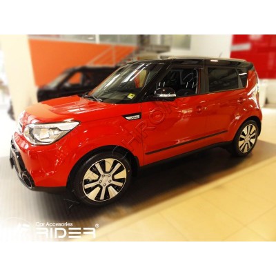 Молдинги на двери  Kia Soul II — (HB) 2013 — 2018