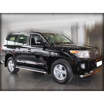 Обвод порога d-53 Toyota Land Cruiser 200 2012-2013