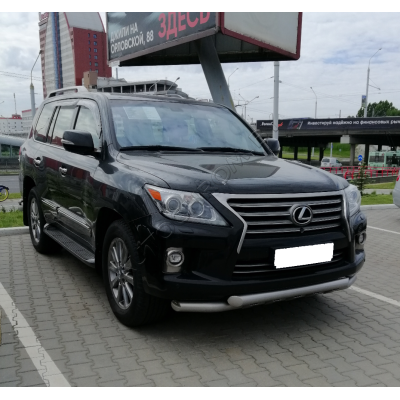 Передняя защита LEXUS LX 570 2012-2015г.