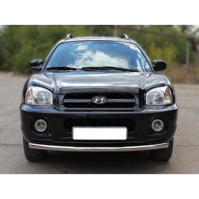 Передняя защита d-60 Hyundai Santa Fe Classic 2000-2012