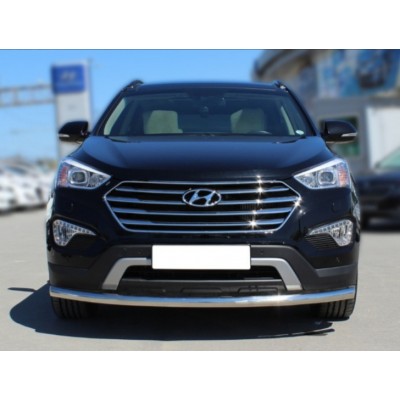 Передняя защита d-60 Hyundai Santa Fe Grand 2012-2015