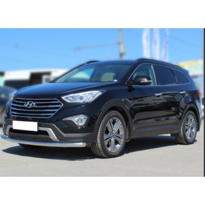 Передняя защита d-60 Hyundai Santa Fe Grand 2012-2015