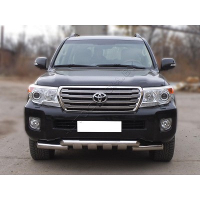 Передняя защита d-76 Toyota Land Cruiser 200 2007-2012