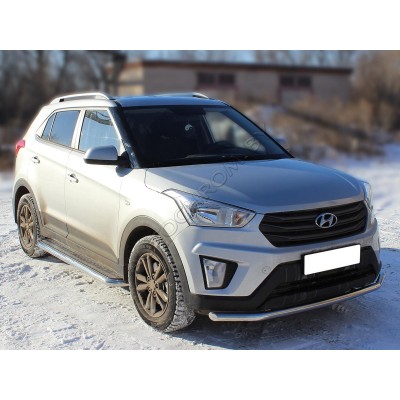Подножки лист d-53  Hyundai Creta 2016-