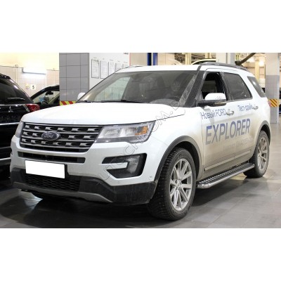 Подножки лист d-60 Ford Explorer 2015-2017