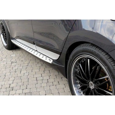 Пороги BMW-STYLE для Hyundai Santa Fe 2006-2012 г.