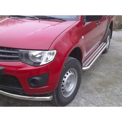 Пороги лист d-53 Mitsubishi L-200 2014-2015