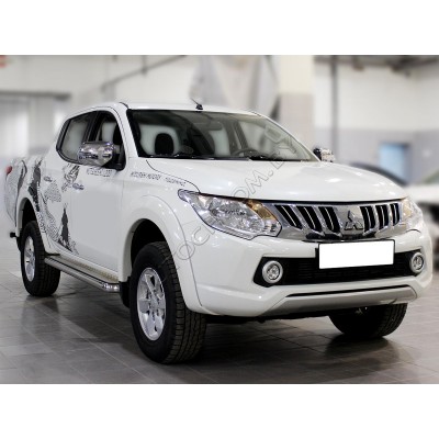 Пороги лист d-60 Mitsubishi L-200 2015-2018
