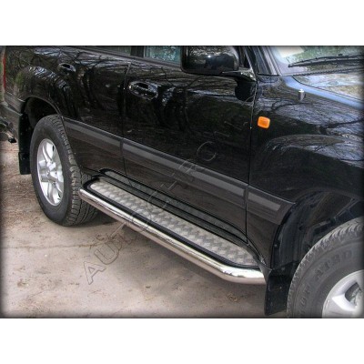 Пороги лист d-76  Toyota Land Cruiser Prado 120 2003-2009