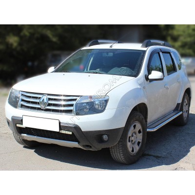 Пороги с листом d-53  Renault Duster 2011-2014