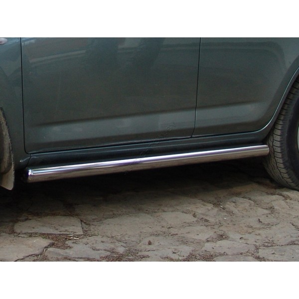 Пороги труба d-76 Nissan Pathfinder 2005-2009