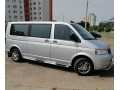 Пороги трубы 3 накладки d-70 Volkswagen T5 (длинная база)