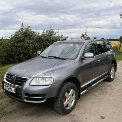 Пороги трубы степ Volkswagen Touareg 2003-2010