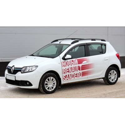 Рейлинги Renault Sandero 2010-