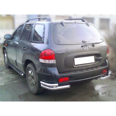 Уголки d-60+43  Hyundai Santa Fe Classic 2000-2012