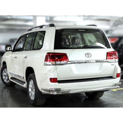 Задняя защита «волна» Toyota Land Cruiser 200 EXECUTIVE 2016-
