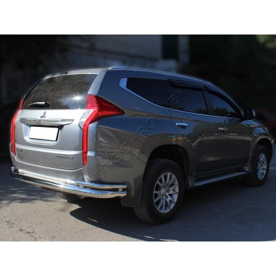 Задняя защита «Волна» d-76+43 Mitsubishi Pajero Sport 2016-
