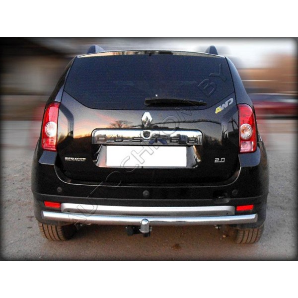 Задняя защита Renault Duster 2011-2014