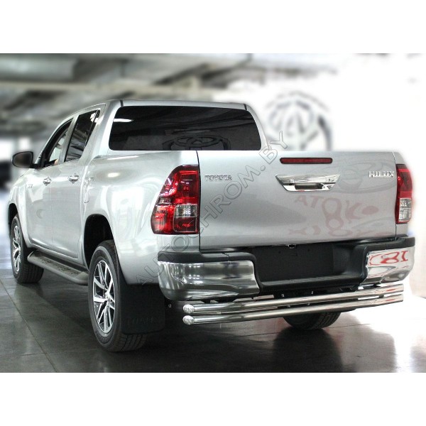 Задняя защита d-53+53 Toyota Hilux 2015-