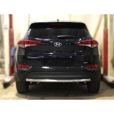 Задняя защита d-53 Hyundai Tucson 2015-2017