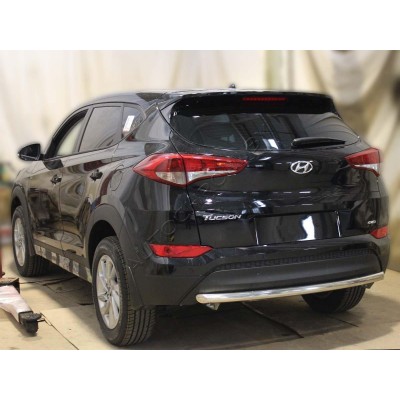 Задняя защита d-53 Hyundai Tucson 2018-