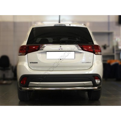 Задняя защита d-53 Mitsubishi Outlander 2015-