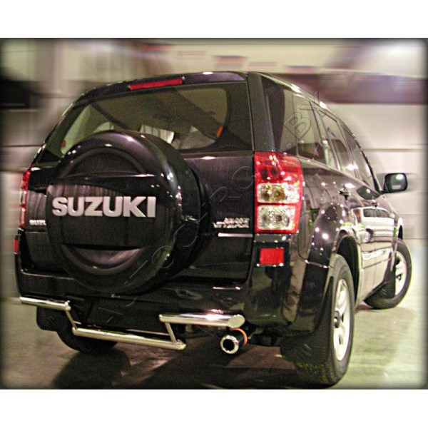 Задняя защита d-60+53 Suzuki Grand Vitara 2005-2009 (5дв)