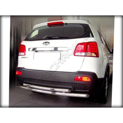 Задняя защита d-60+53  Kia Sorento 2009-2012