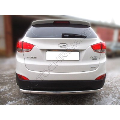 Задняя защита d-60 Hyundai IX-35 2010-