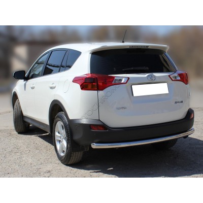 Задняя защита d-60 Toyota Rav-4 2013-