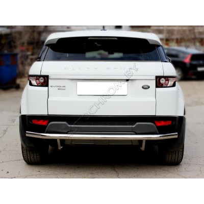 Задняя защита d-60 с подгибами Range Rover Evoque (evolution) 2011-