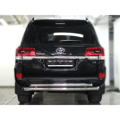 Задняя защита d-76+60 Toyota Land Cruiser 200 2015-