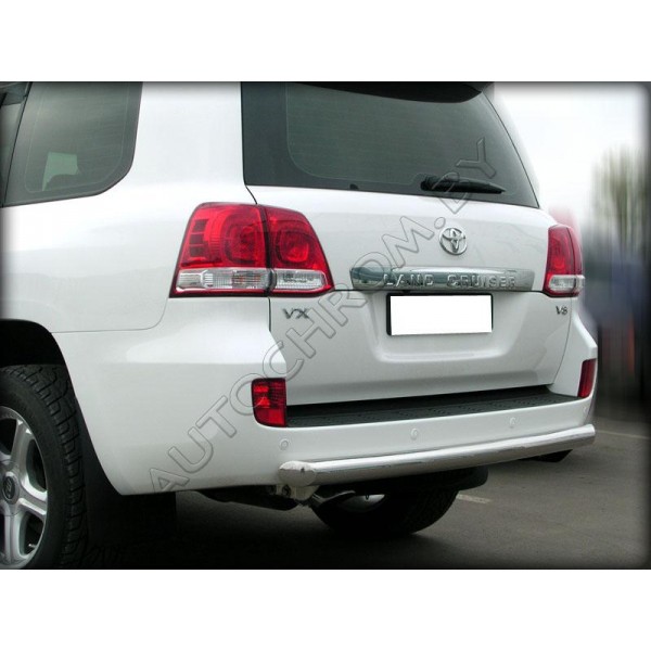 Задняя защита d-76 Toyota Land Cruiser 200 2015-