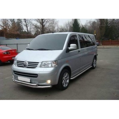 Защита «Ус»d-60+60 Volkswagen T5