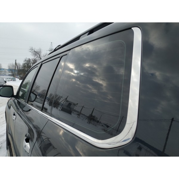 Накладки на окна Land Cruiser 200 в стиле Lexus LX570