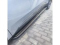 Боковые подножки Geely Atlas 2024 чёрные