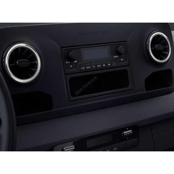 Кольца на дефлекторы воздуха Mercedes Sprinter 2018