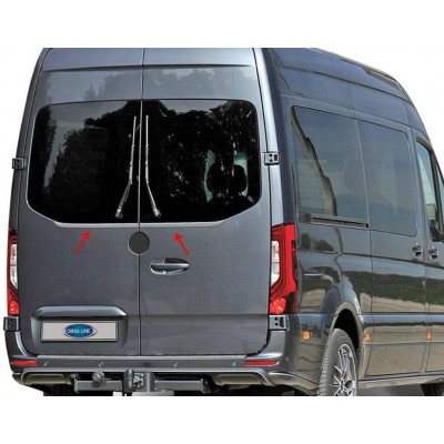 Накладки на стёкла задних дверей MERCEDES-BENZ SPRINTER