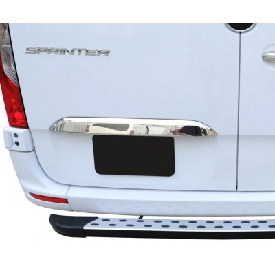 Накладка на задний номер Mercedes-Benz Sprinter 2018-