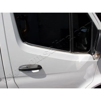 Нижние молдинги стёкол Mercedes Sprinter 2018-